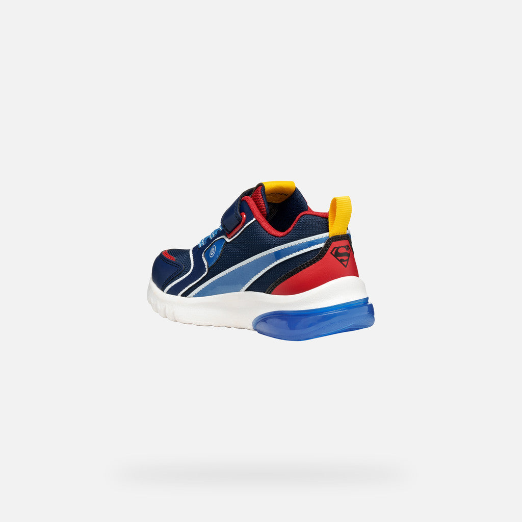 Geox - Ciberdron Junior DC Superheros Super Man Sneakers
