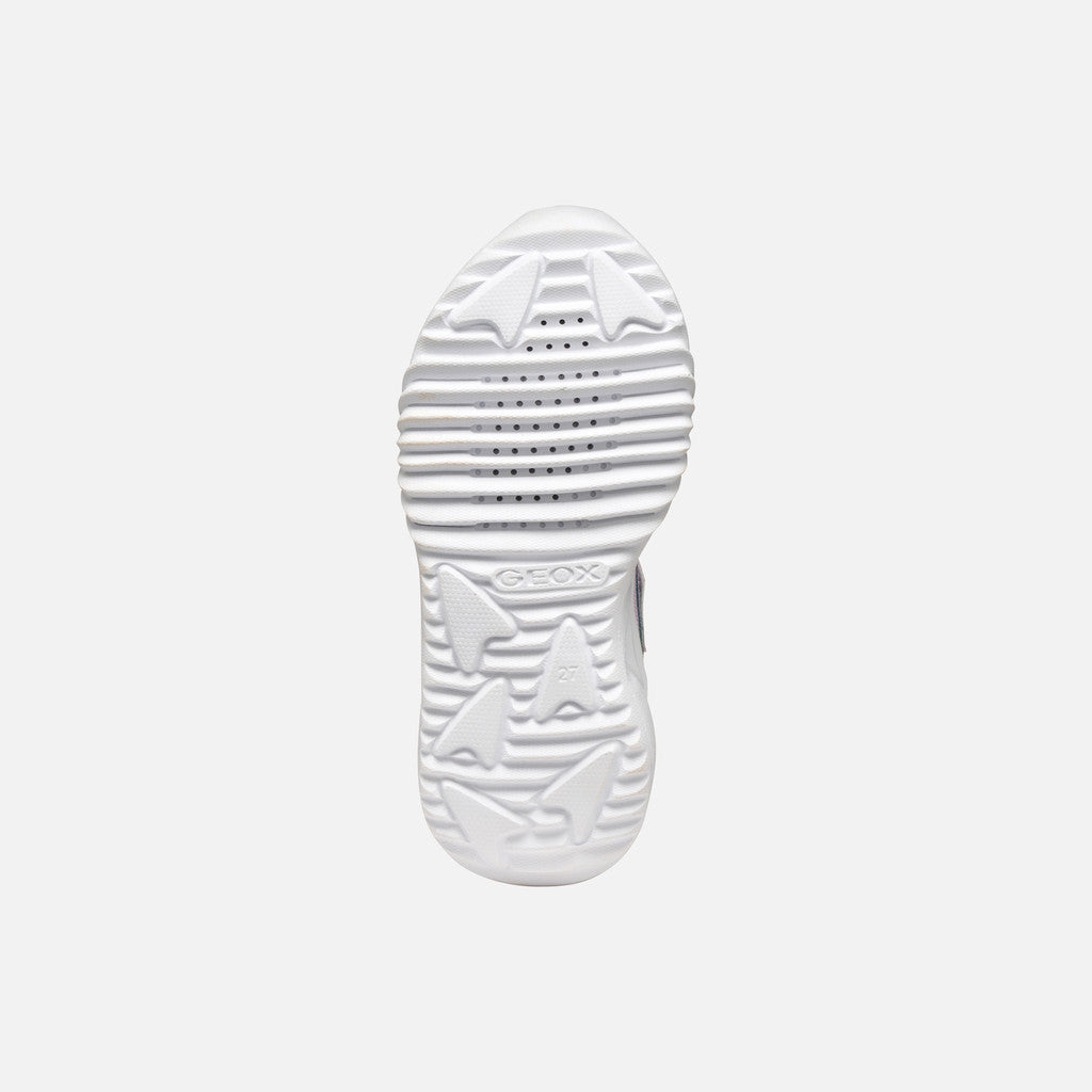 Geox Assister Girl's Sneakers Pink Multicolor with Lights