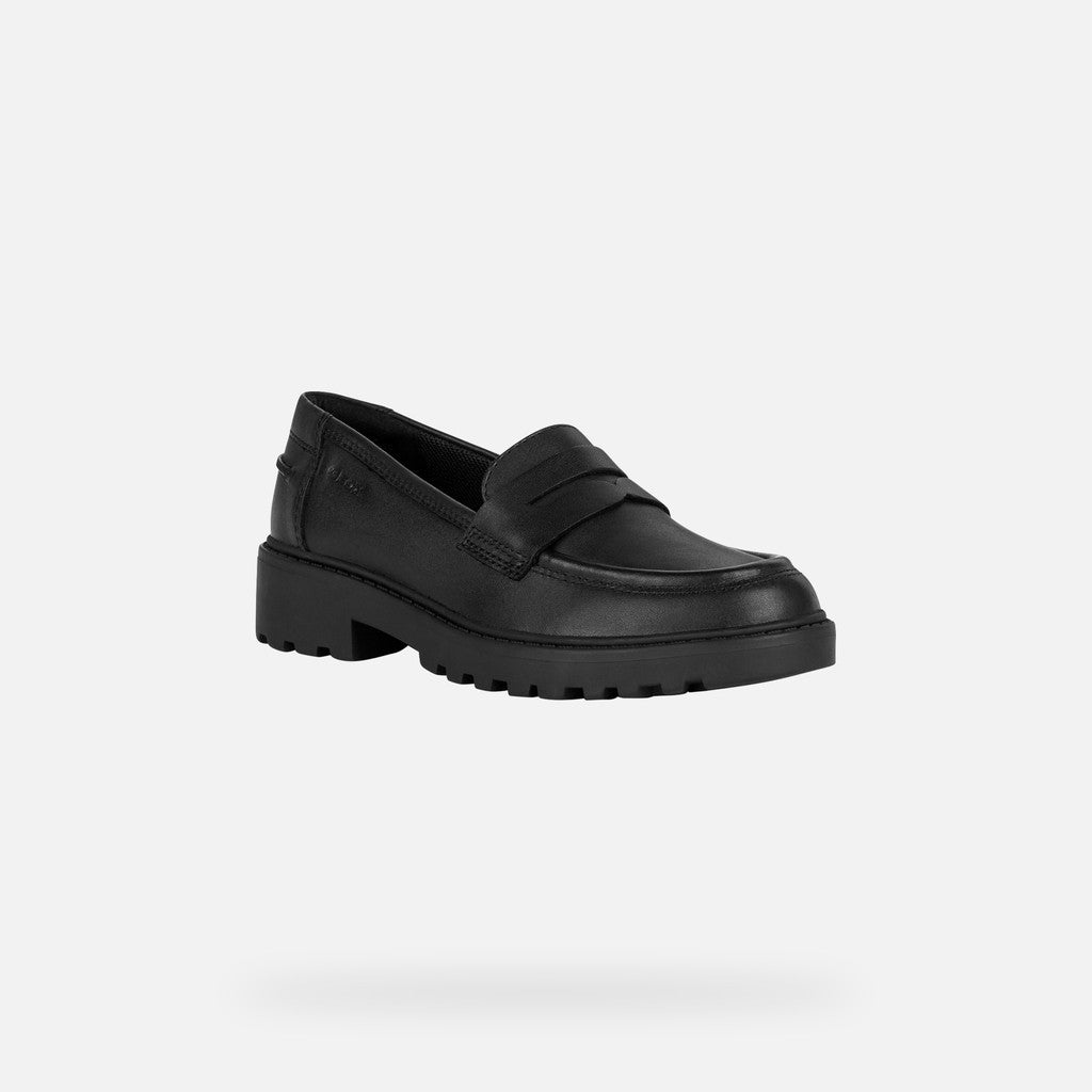 Geox Casey Junior Loafer Uniform Shoes