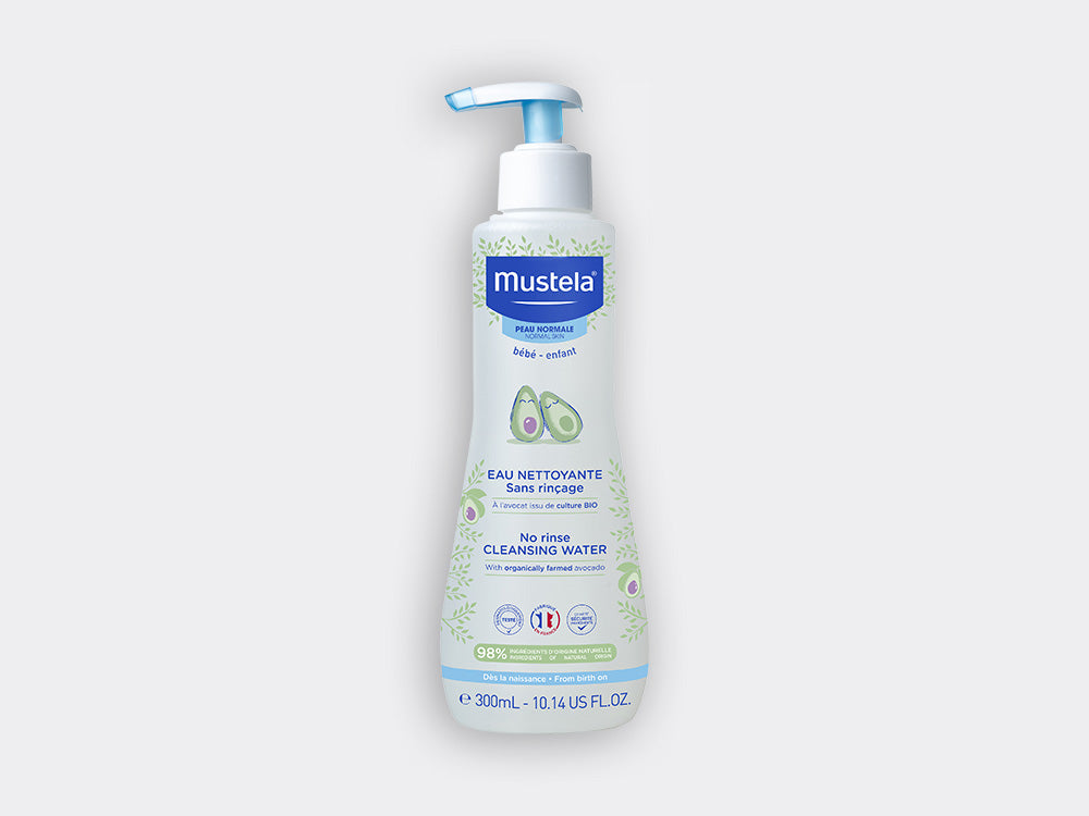 Mustela No Rinse Cleansing Water with Organic Avocado 300 mL