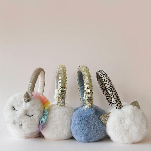 Rockahula - Cleo Cat Leopard Earmuffs