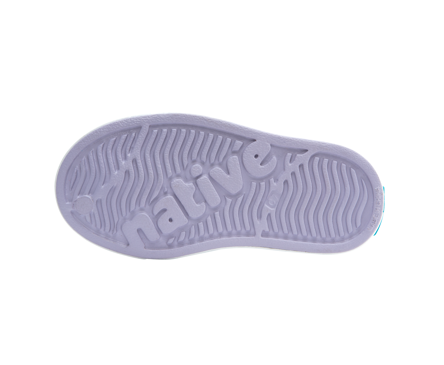 Native Shoes - Jefferson Bio Bling Kids - Future Purple Bling /Shell White