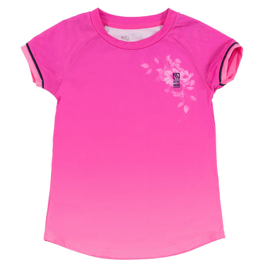 Nano-Girls Athletic T-Shirt Pale Pink