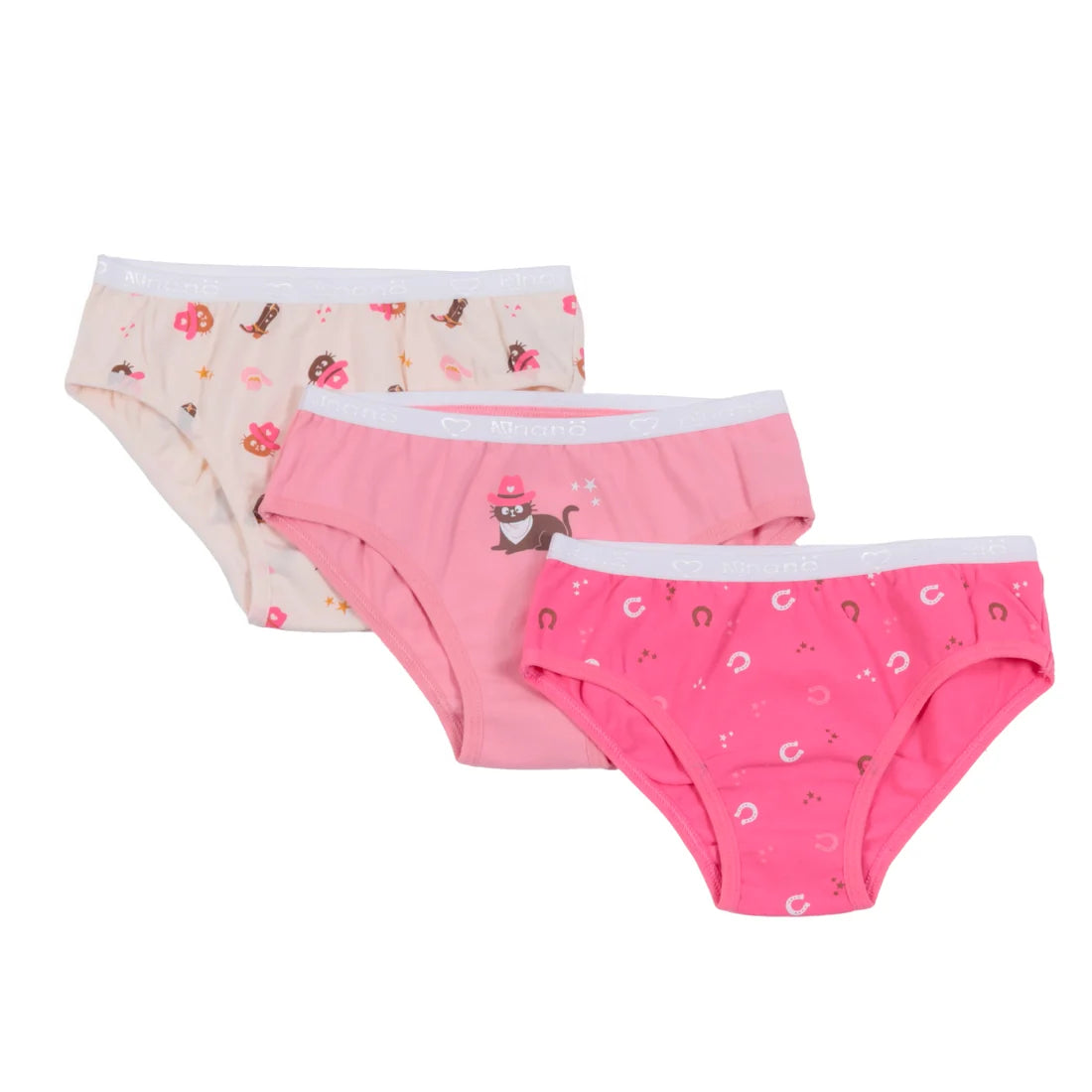 NANO - Girls' Briefs, 3 Pack