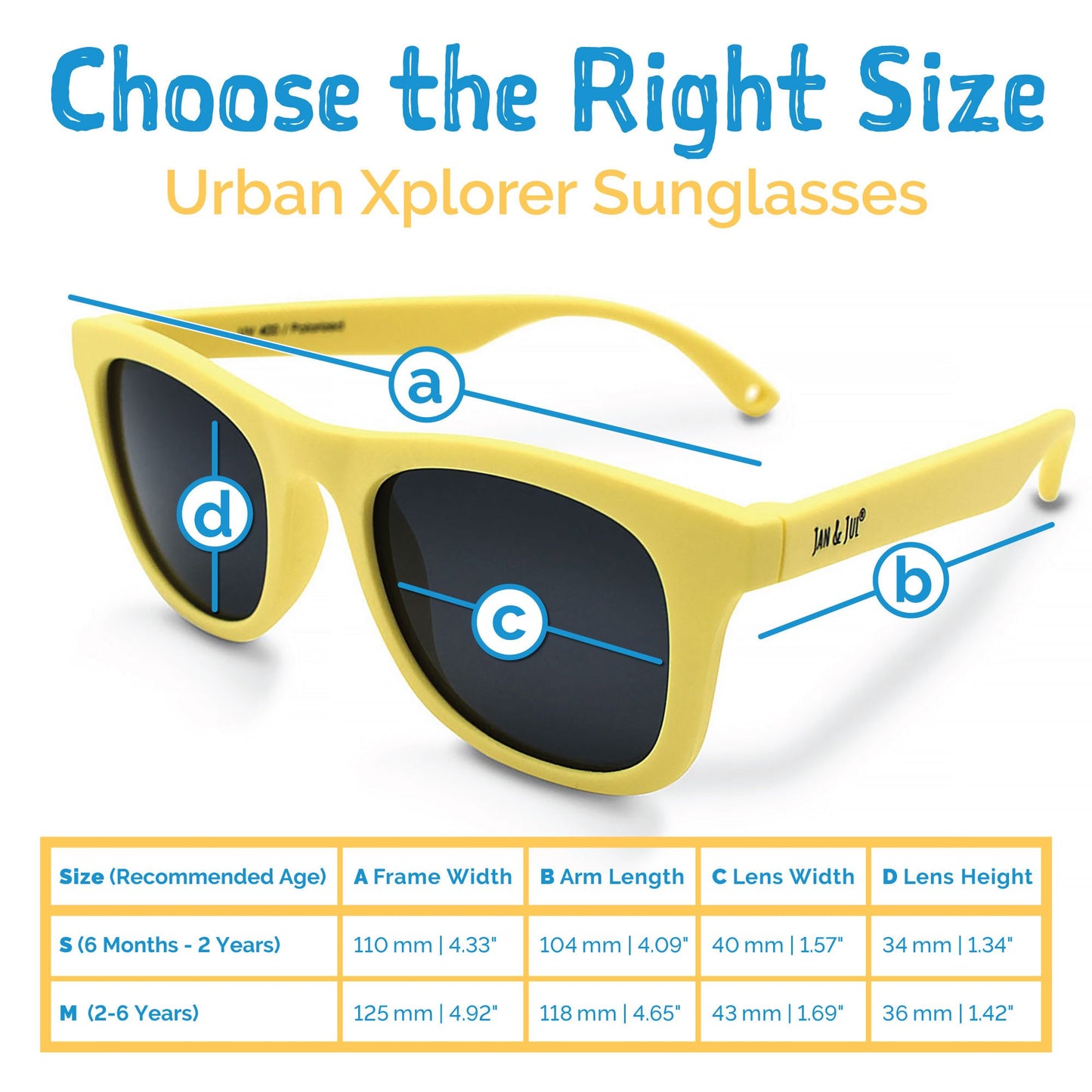 Jan & Jul Urban Xplorer Sunglasses Lemonade