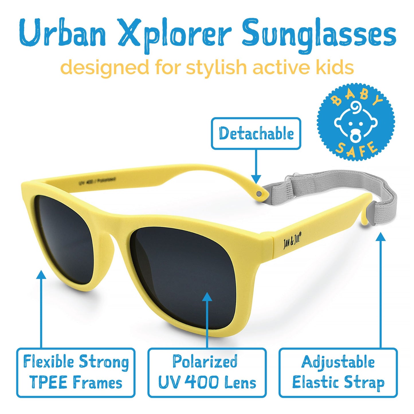 Jan & Jul Urban Xplorer Sunglasses Lemonade
