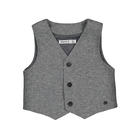 Mayoral Baby Boy Vest - Fog Grey