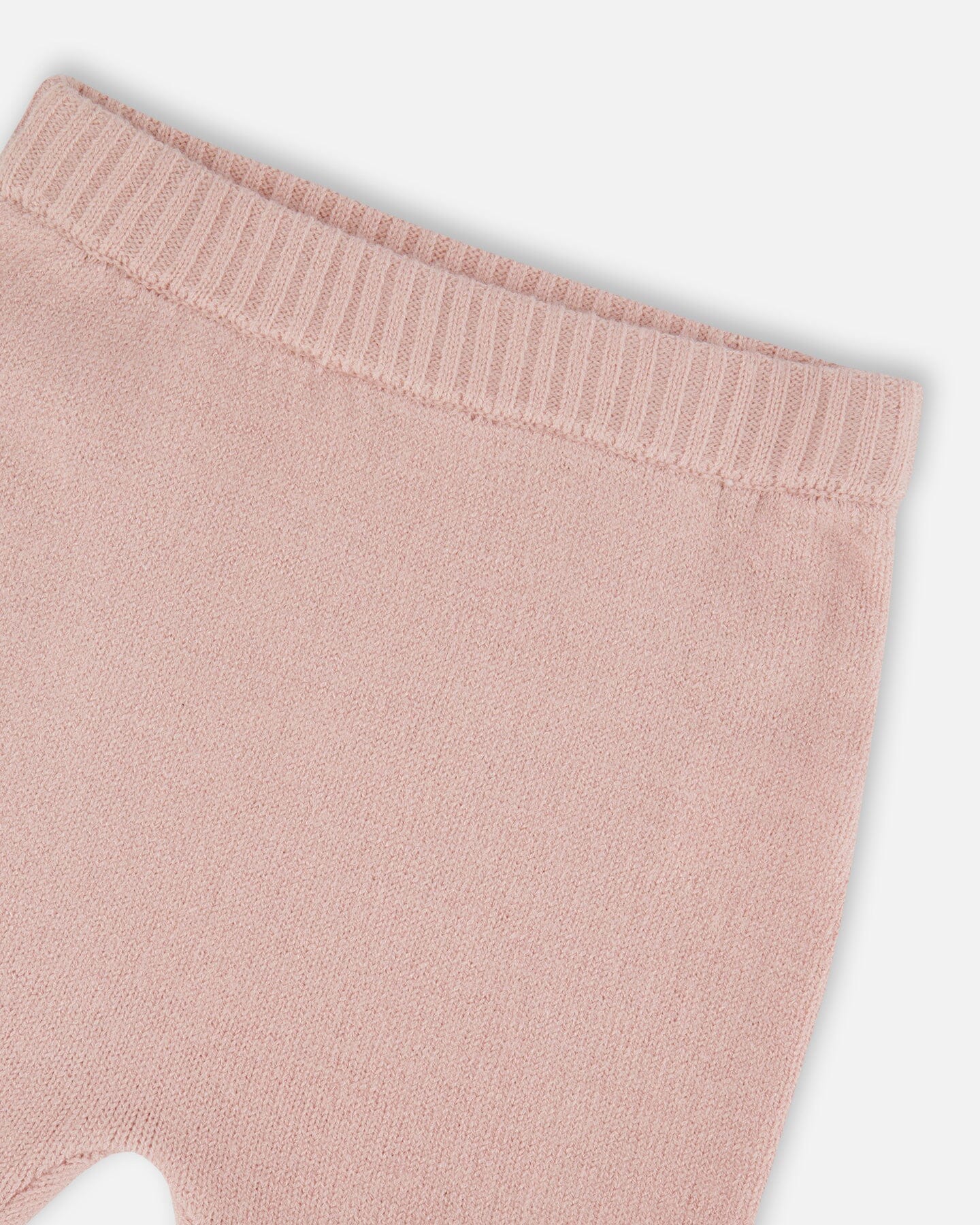 Deux par Deux - Knitted Top And Pant Set Light Pink