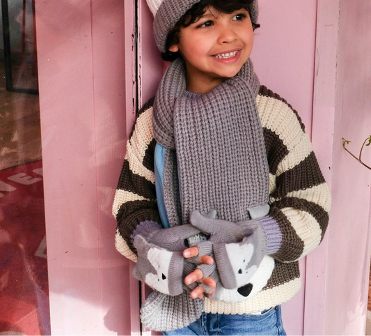 Rockahula - Husky Dog Knitted Gloves