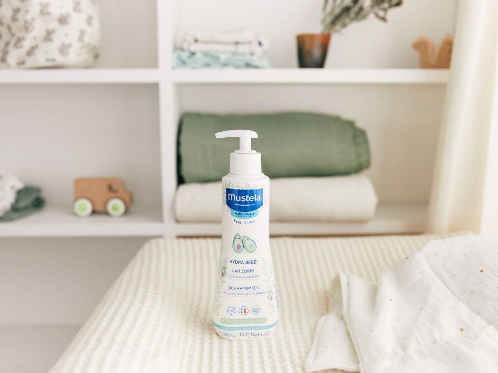 Mustela Hydra Bébé Body Milk Lotion with Organic Avocado