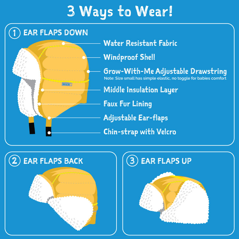 Jan & Jul Toasty-Dry Trapper Hat