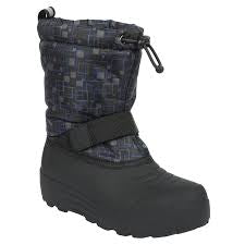 Northside - Kids Frosty Insulated Winter Snow Boot - BLACK/BLUE