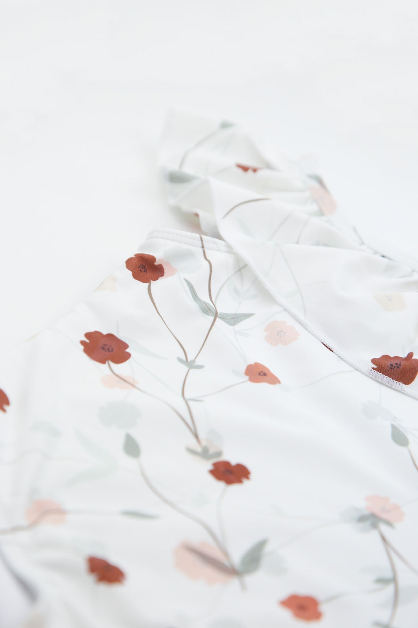 KidORCA Ruffle Swimsuit - Lalliana / Coconut