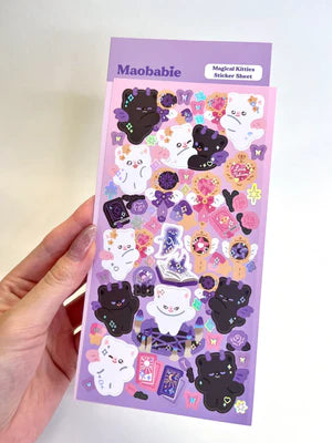 Maobabie - Sticker Sheet - Magical Kitties