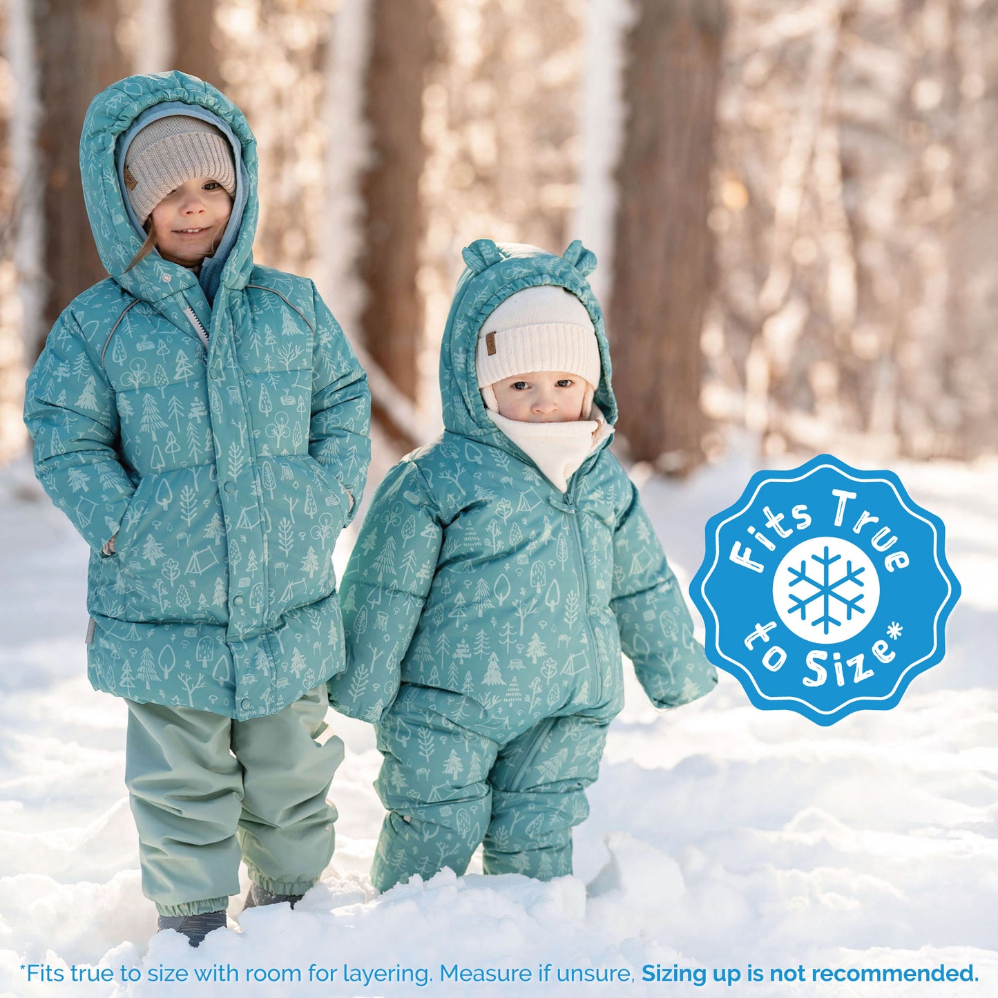 Jan & Jul Baby Toasty Dry Puffy Snowsuit