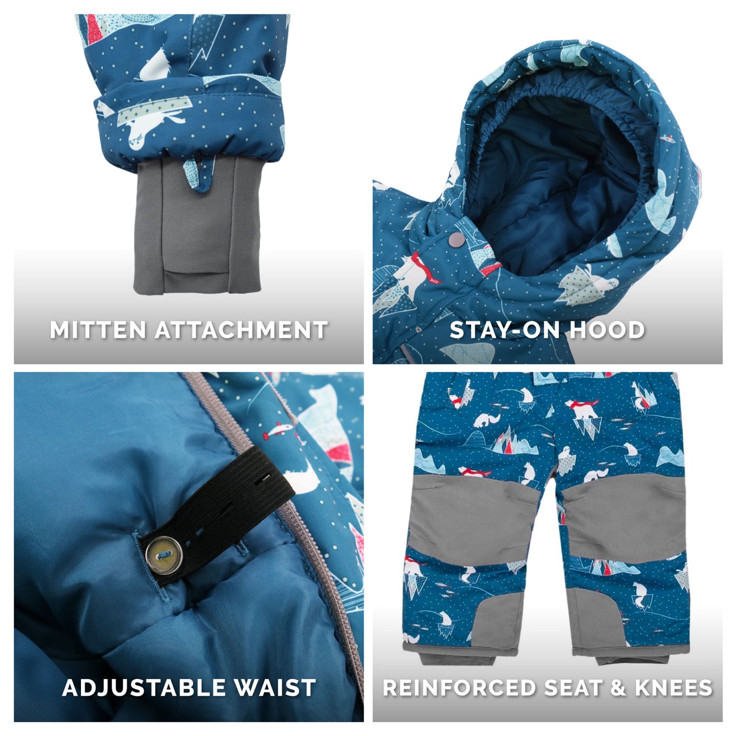 Jan & Jul Arctic | Kids Waterproof Snowsuit