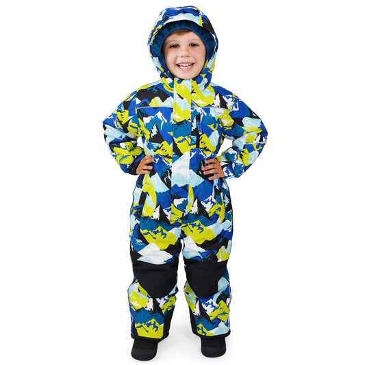 Jan & Jul Neon Peaks | Kids Waterproof Snowsuit