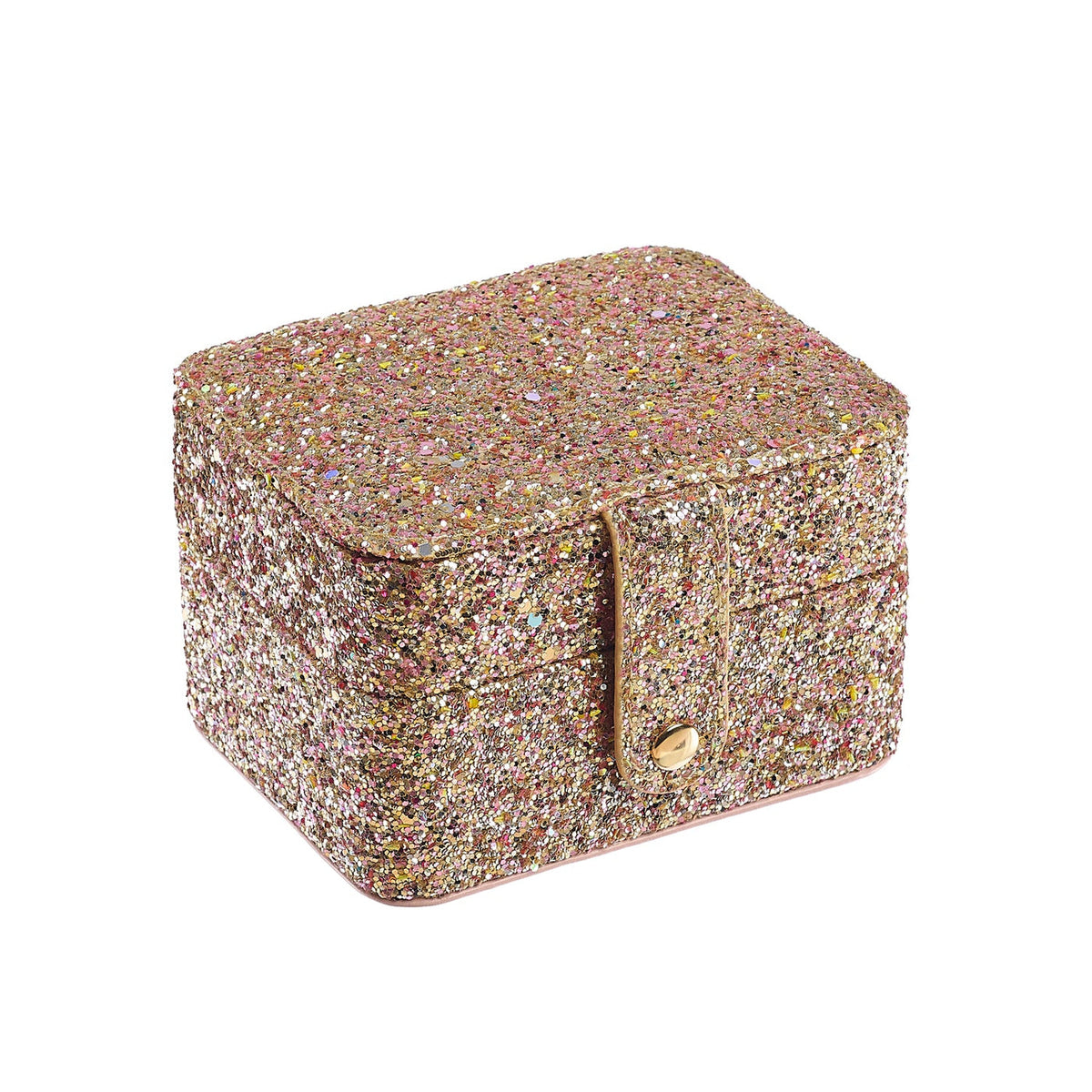 Rockahula Confetti Glitter Gold Jewellery Box