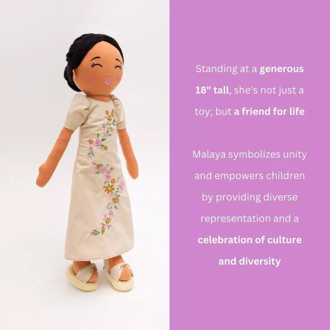 Joeydolls Filipina "Malaya" Cultural Doll
