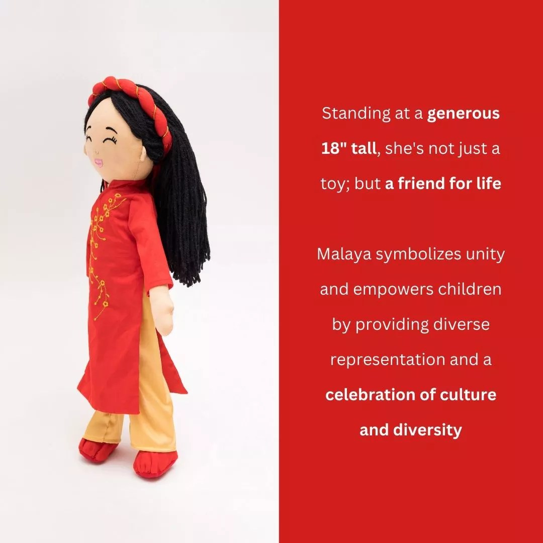 Joeydolls Vietnamese "Hoa" Cultural Doll