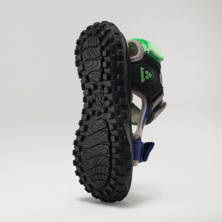 Kamik -   Harbor T - Toddlers' Open-Toe Sandals - Black/Charcoal