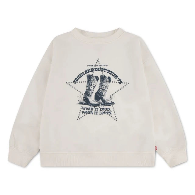 Levi's - Girls' Denim Tour Pullover Sweater