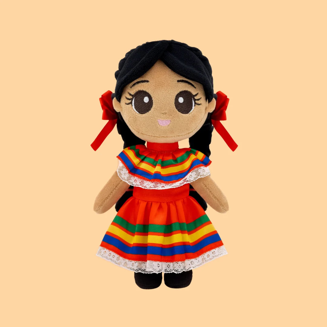 Joeydoll Mexican 'Xochitl' Cultural Mini Doll