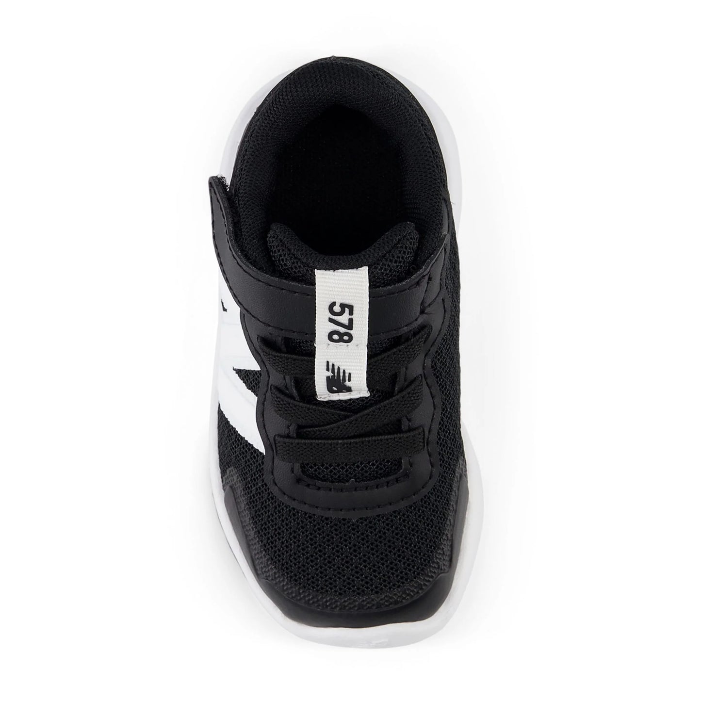 New Balance - 578v1 Bungee Lace with Top Strap - BLACK