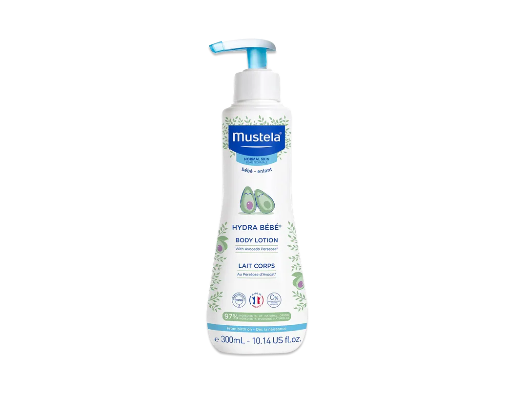 Mustela Hydra Bébé Body Milk Lotion with Organic Avocado