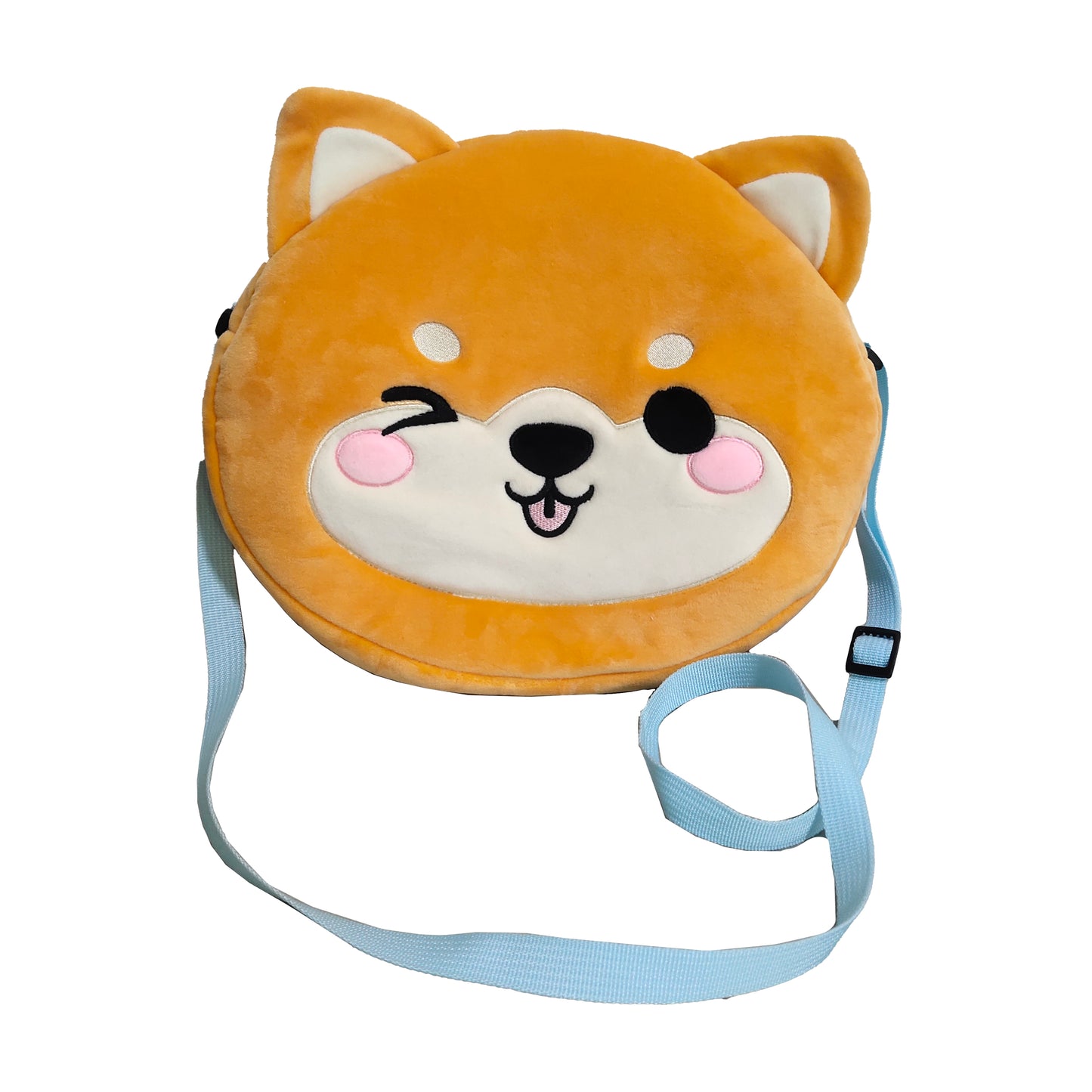 Puckator Shuggs the Shiba Inu Adoramals  Crossbody Plush Sho
