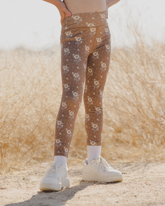 Rylee + Cru - Basic Legging - Autumn Rose (Saddle)