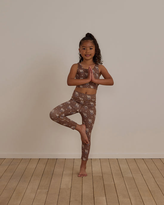 Rylee + Cru - Basic Legging - Autumn Rose (Saddle)