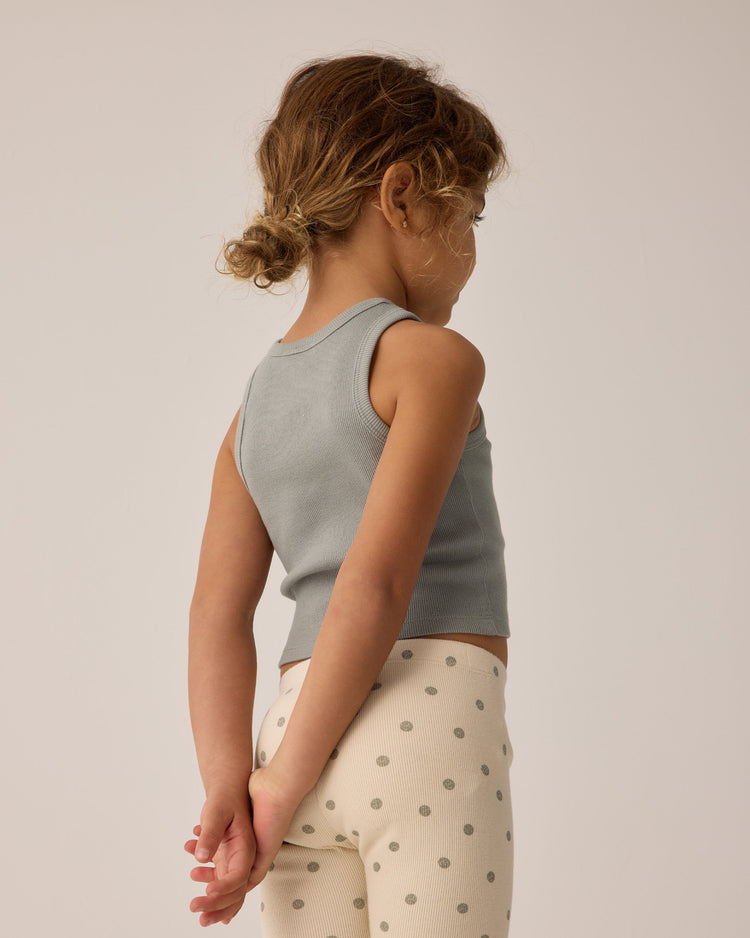 Rylee + Cru - Ribbed Legging Set || Polka Dot, Eucalyptus