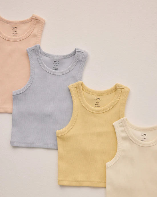 Rylee+Cru - Ribbed Tank Set