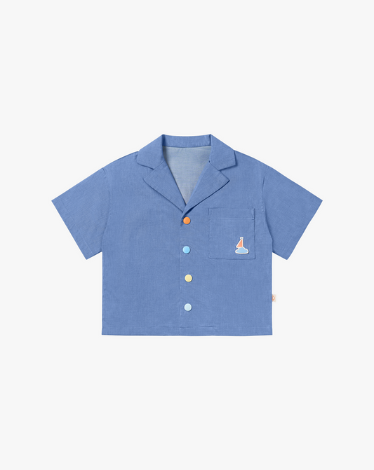 Nest Design - Denim Short Sleeve Tee