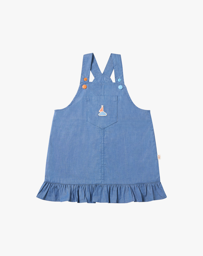 Nest Design - Denim Dress Overalls