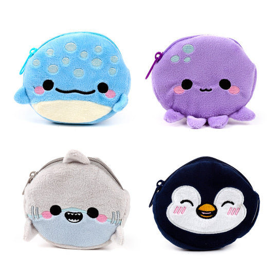Puckator - Adoramals Ocean Mini Change Plush  Purse