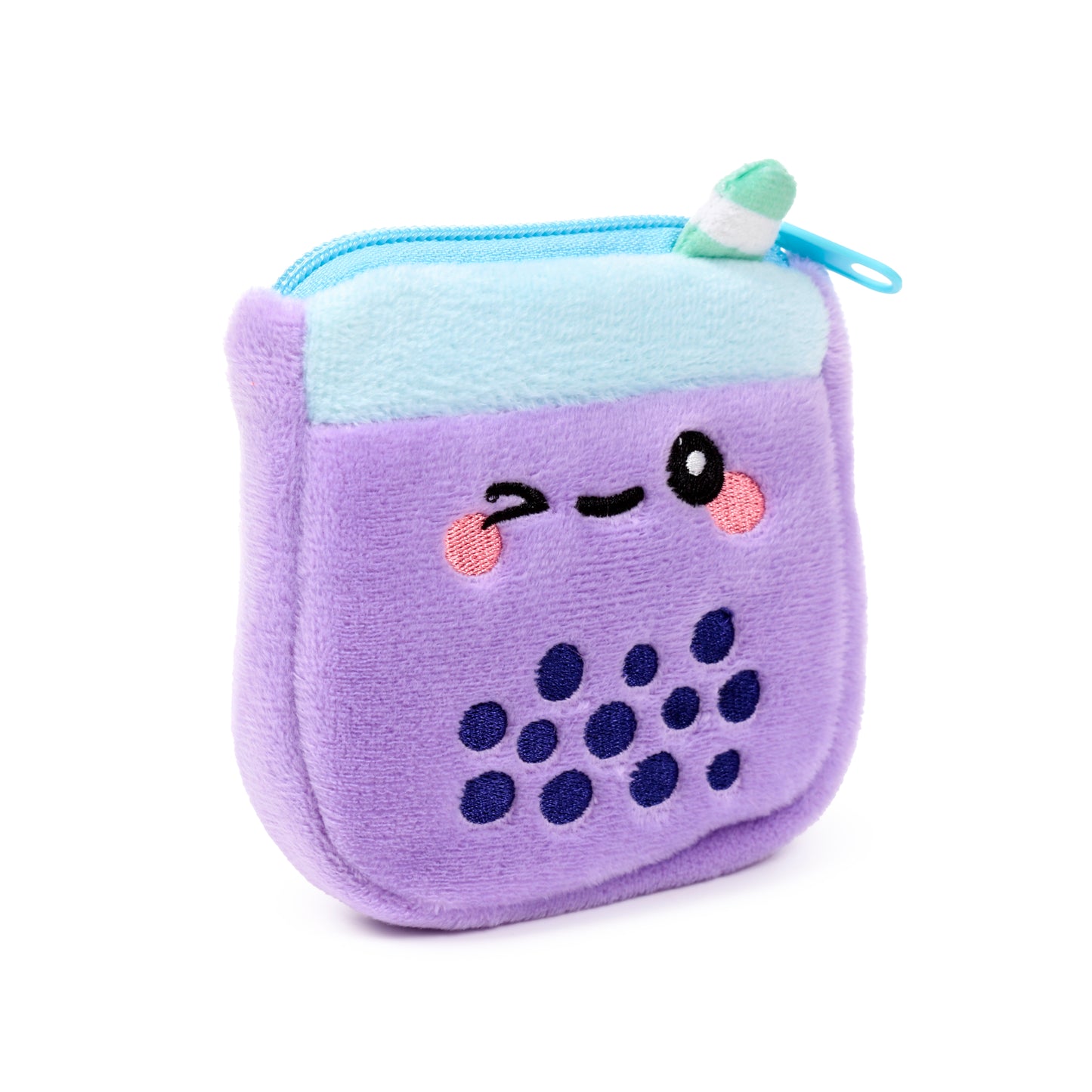 Puckator Foodiemals Bubble Tea Plush Mini  Change Purse