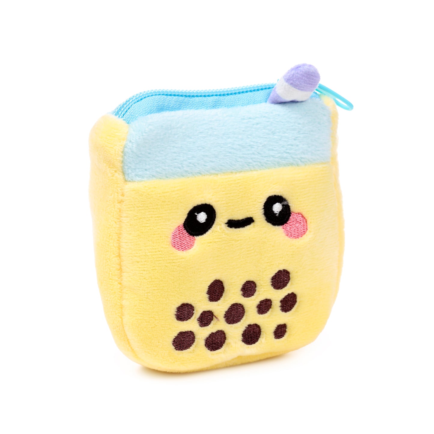 Puckator Foodiemals Bubble Tea Plush Mini  Change Purse