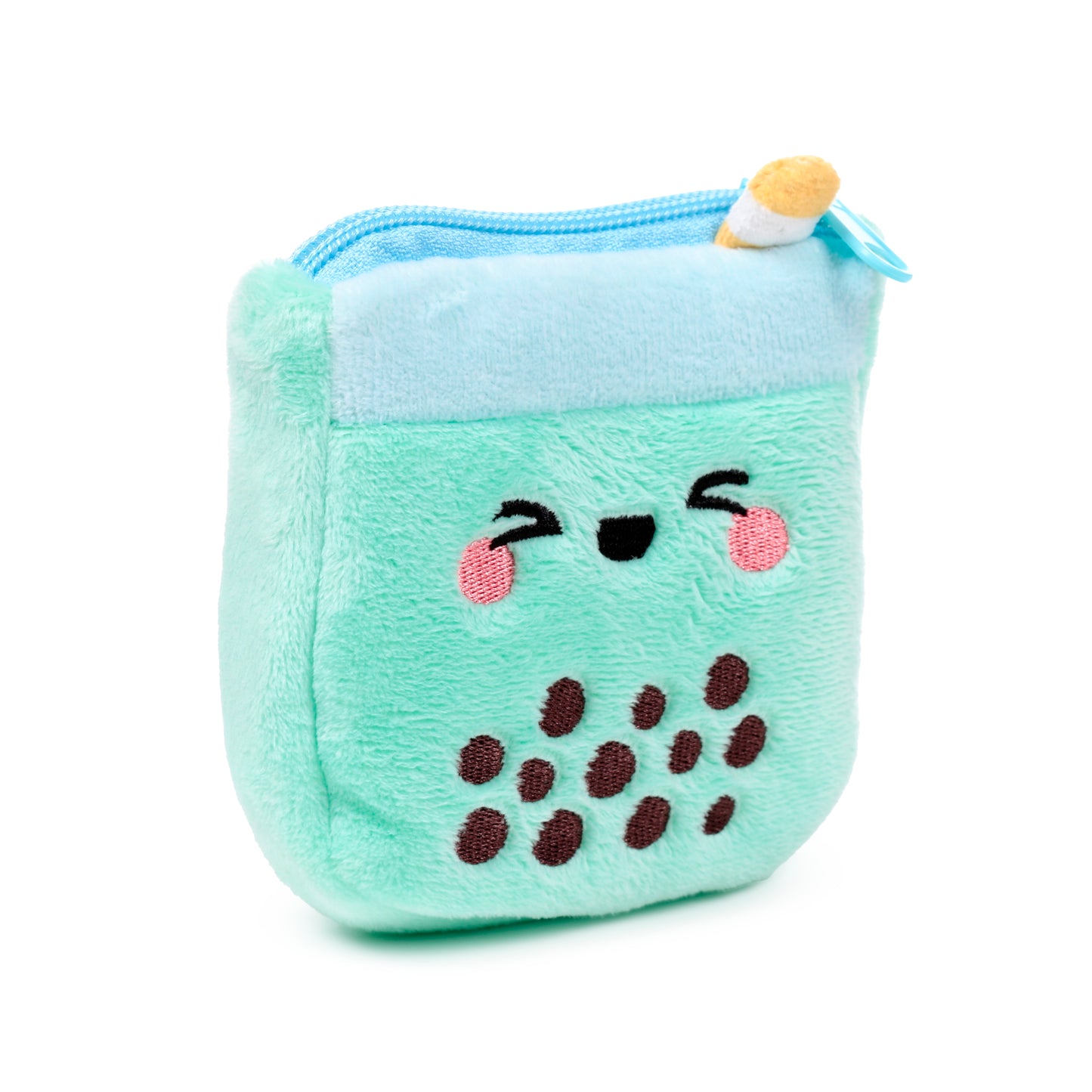 Puckator Foodiemals Bubble Tea Plush Mini  Change Purse