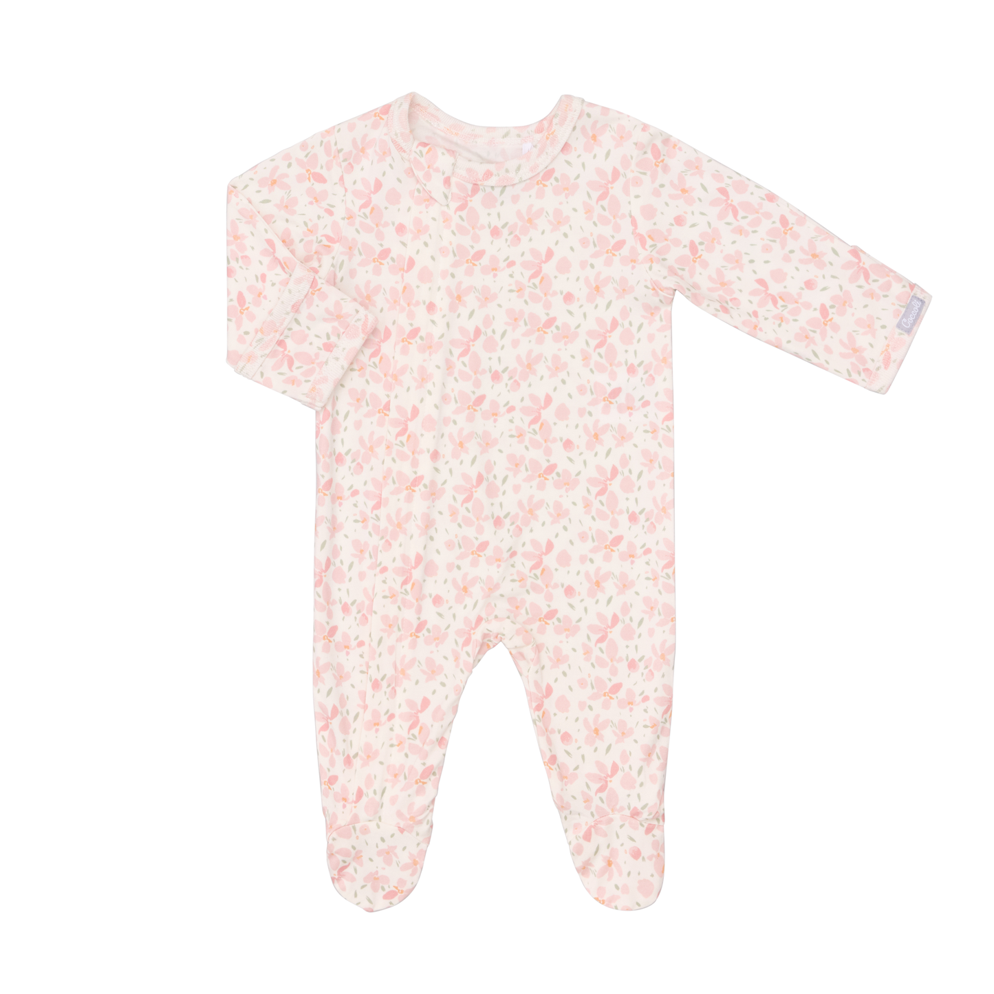 Coccoli - Long Sleeve Modal Zipper Footie - 1M