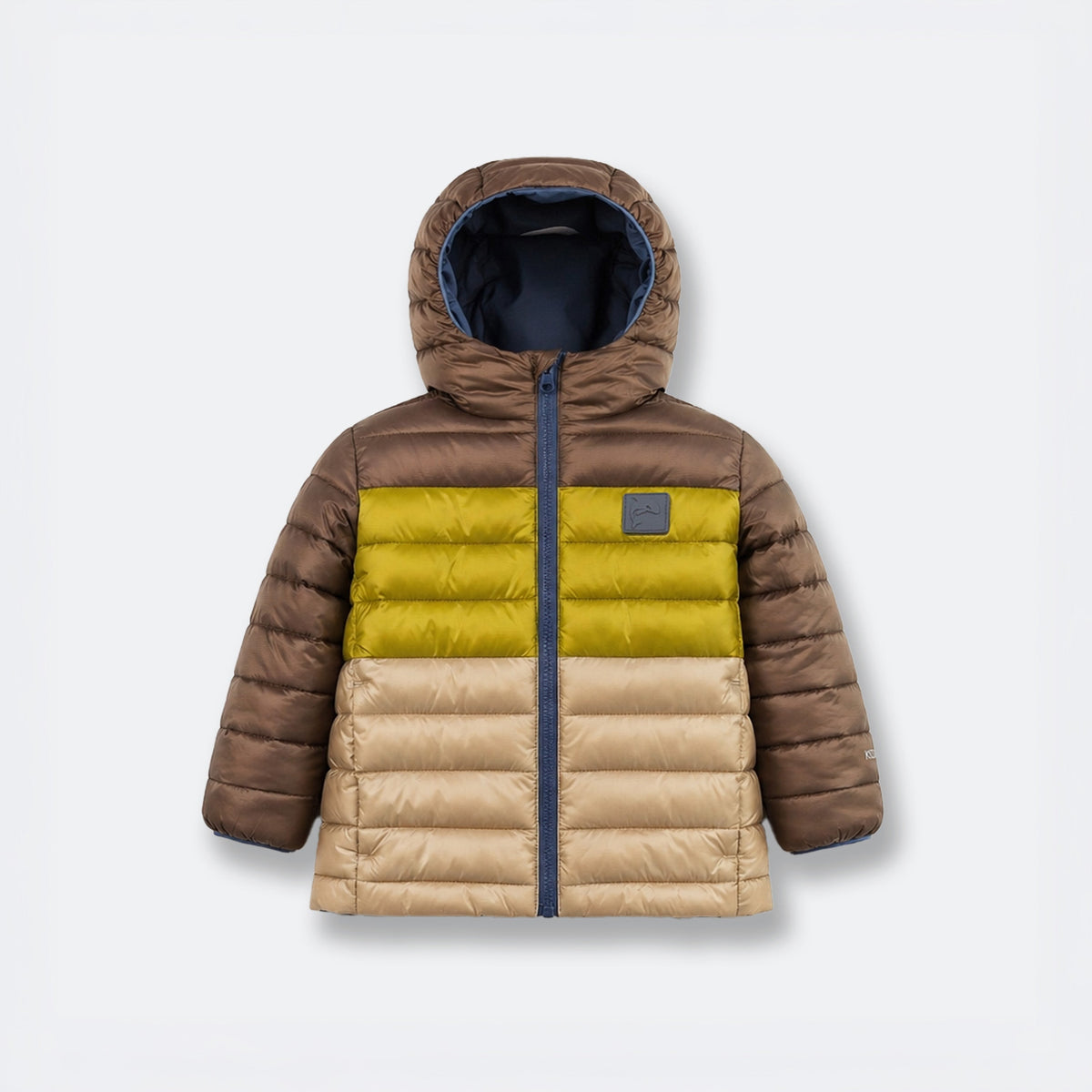 KidORCA Porteau Reversible Waterproof Puffer Jacket in Ombre Blue