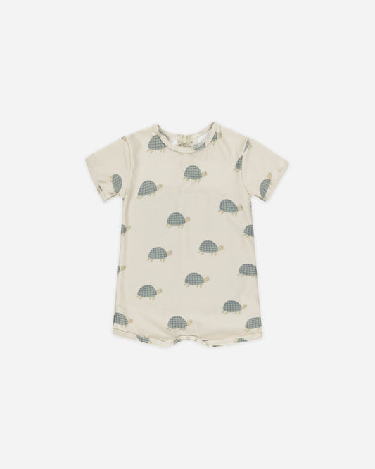 Rylee + Cru - Shorty One-Piece || Sea Turtles