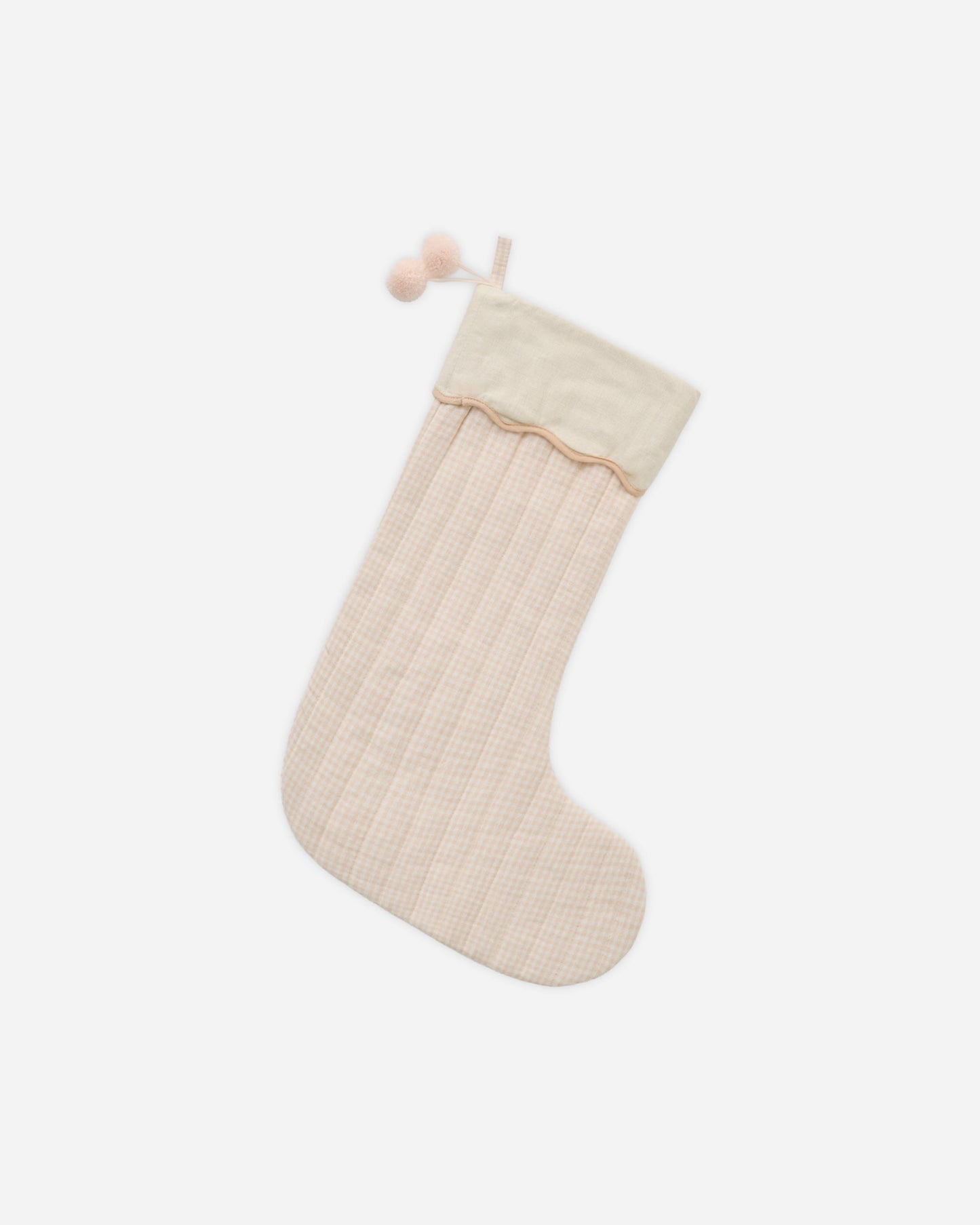 Rylee Cru - One Size Christmas Stocking - Petal Gingham