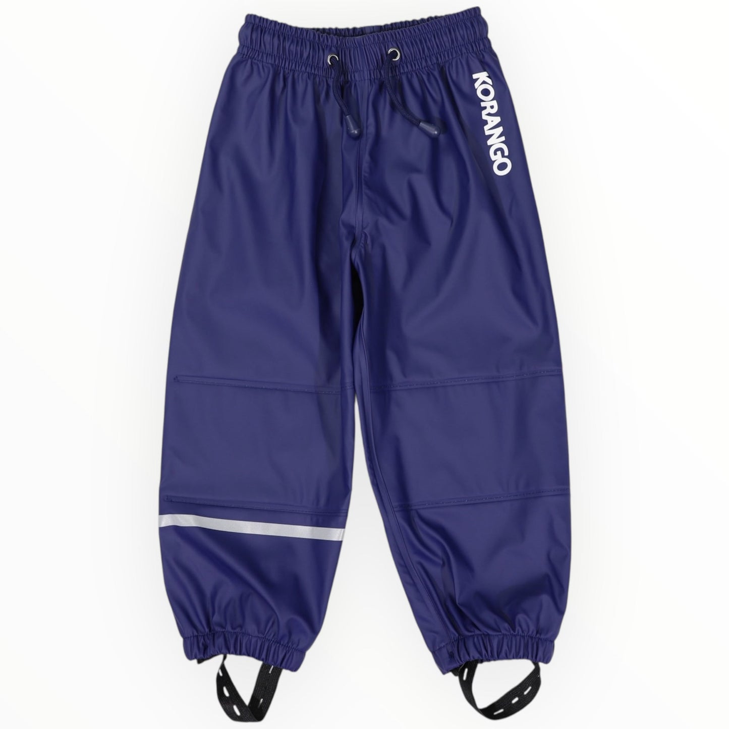 Korango - Waterproof Rain Pant with Drawstring & Elastic Foot Strap