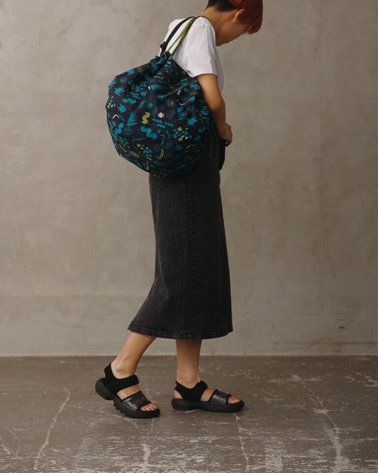 Shupatto Packable Bag w/Zipper - Grass Land 27L