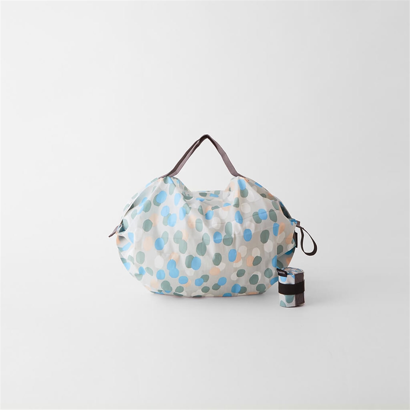 Shupatto Compact One-Pull Foldable Bag - Print - S