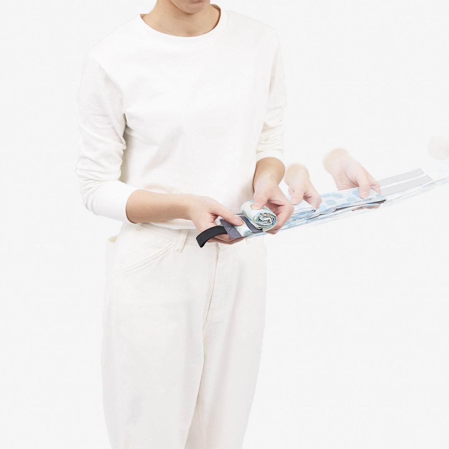 Shupatto Bag - One-Pull Foldable Bag - Arare (Small)