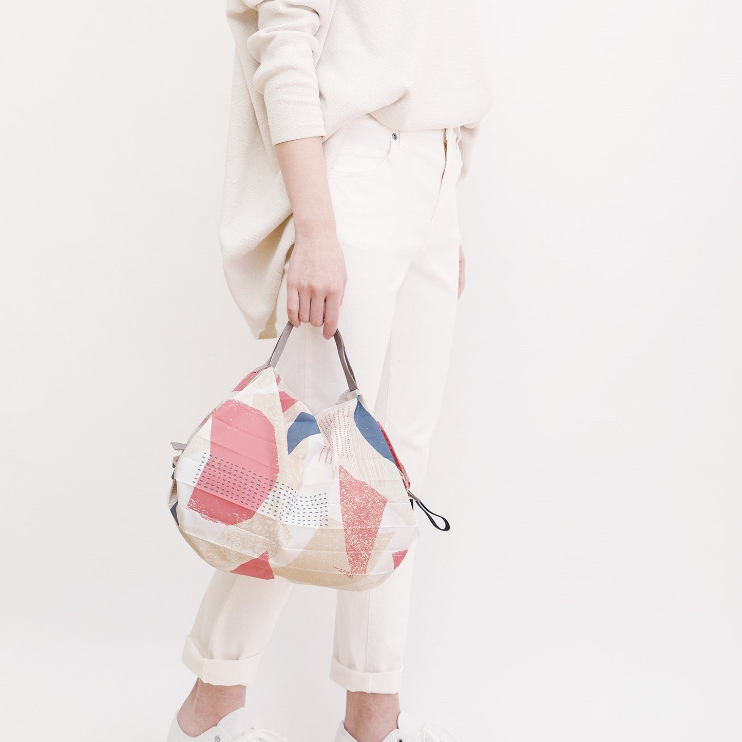 Shupatto Bag - One-Pull Foldable Bag - Hagire (Small)