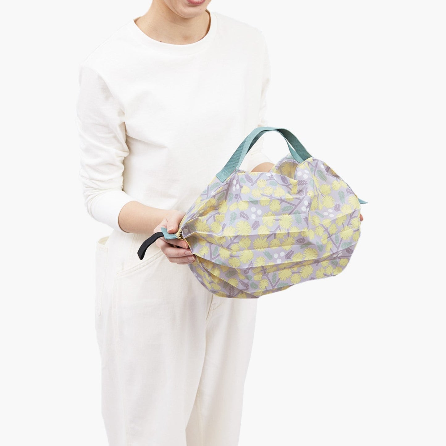 Shupatto Bag - One-Pull Foldable Bag - Hana (Small)